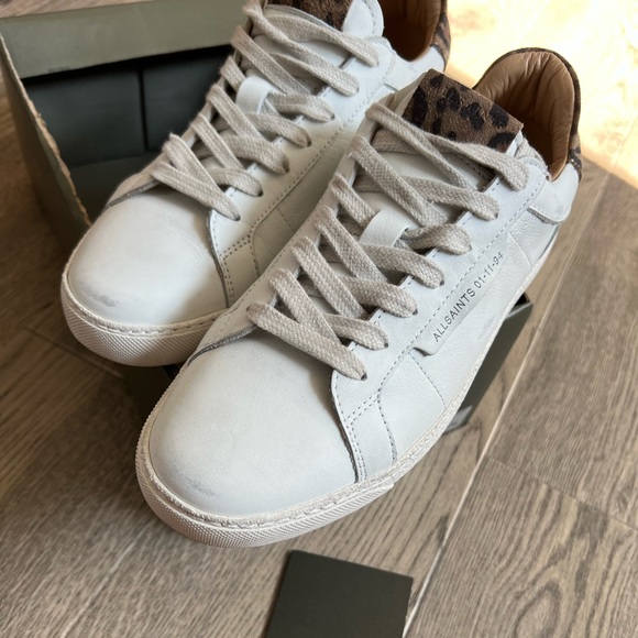 All saints sheer leopard sneaker, distressed - Picture 3 of 14